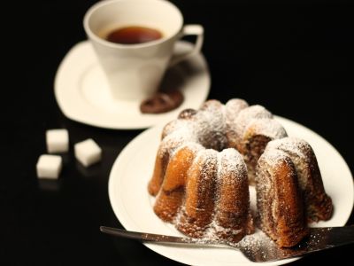 Kaffee im Dunkelrestaurant